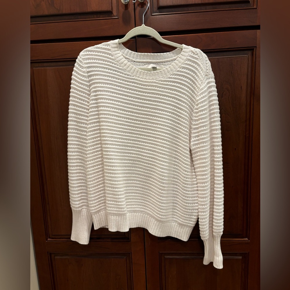 Loft cable knit sweater